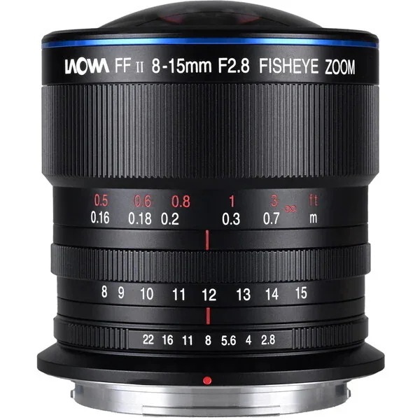LAOWA 8-15mm F2.8 FF Zoom Fisheye フジGFX 交換レンズ ズーム式フィッシュアイレンズ メーカー直送