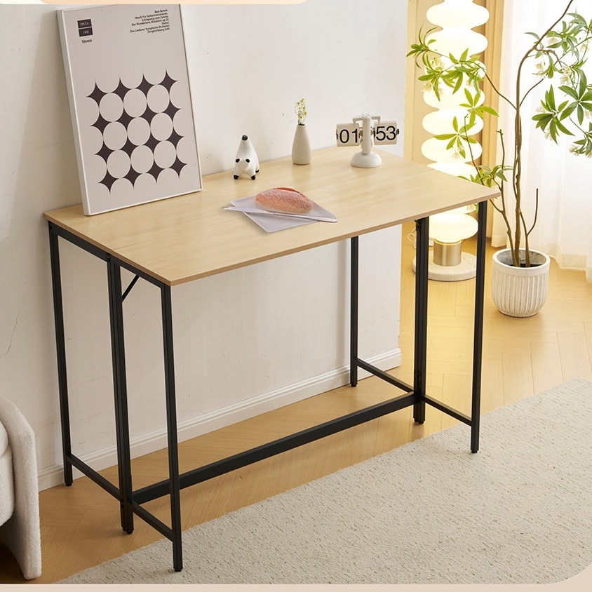 コンソールテーブル 玄関 折りたたみ 展開 スリム 収納 省スペース 棚 ラック 木目調 スチール スタンド マスク置き 小物 消毒 鍵 除菌スプレー エントランス 台 シンプル 引き出し おしゃれ 14,037円