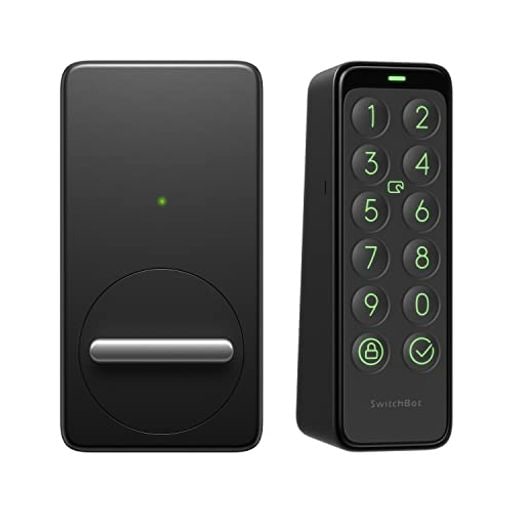 スマートロック キーパッド ALEXA スマートホーム - セット スイッチボット 玄関 オートロック 暗証番号 ALEXA GOOGLE HOME SIRI LINE CLOVAに対応 遠隔対応 工