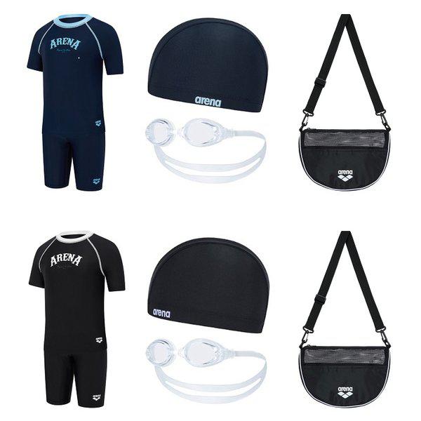 男児用サバイバル水泳セット ジョイリブ 4部キット (A6BB1KB02)