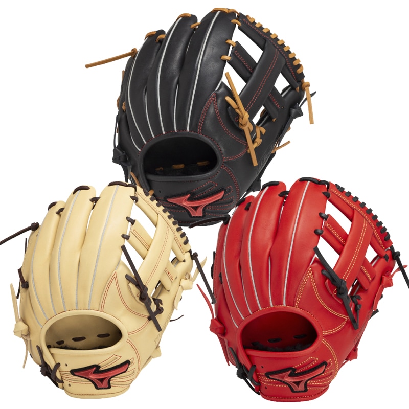 軟式用WILL DRIVE RED IBE 内野手向けサイズ8 野球 一般 軟式 グラブ グローブ 25SS(1AJGR32803)