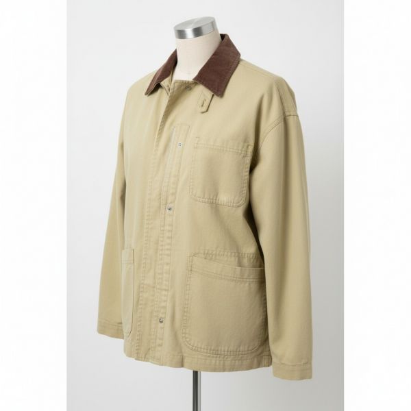 (Womens) Washed French Jacket_Yellow