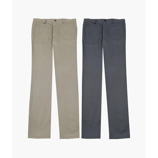 綿スパン ウォッシング ノータック パンツ PPPC1501