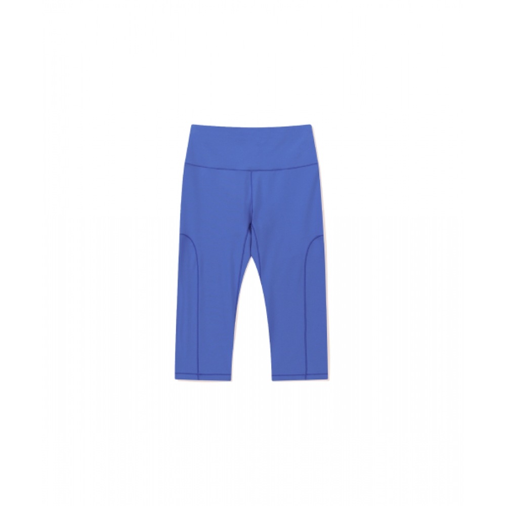 SUNLOVE アクティブ クロップ レギンス ブルー