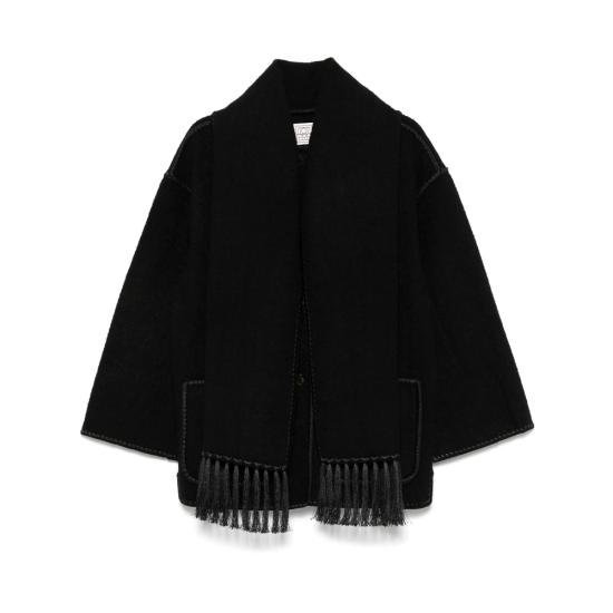 TOTEME Women Coats 244 WRO918 FB0292 001 BLACK