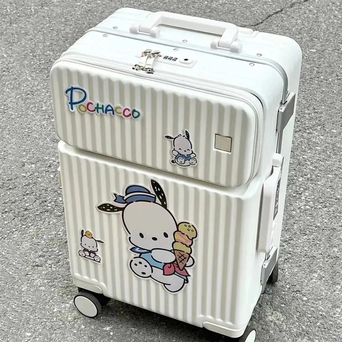 耐久性のある風旅行箱学生スーツケース大容量インチ新商品多機能李箱女 5,265円