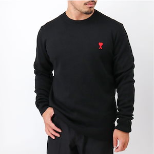 009 メンズファッション ami paris アミパリス ニット UKS838 018