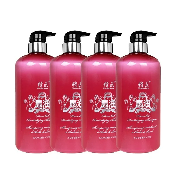 マスターピース 馬油シャンプー 750ml 4本 精匠 Masterpiece 海外発送 ヤマト国際便発送