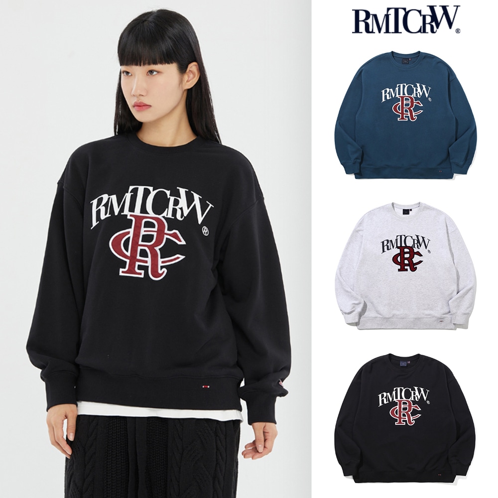 【ROMANTIC CROWN】 ATHLETIC LOGO CREWNECK