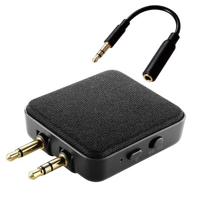 他サイト： エレコム　ELECOM　Bluetooth 5.0 オーディオ トランスミッター/レシーバー ブラック　LBT-ATR01BKの商品画像