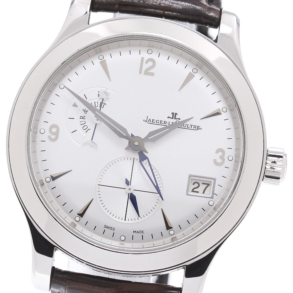ジャガー・ルクルト JAEGER-LECOULTRE 147.8.05.S/Q1628420 マスター ホームタイム デイト 自動巻き メンズ _863761【中古】