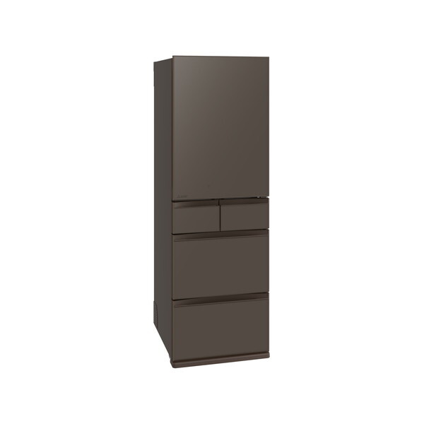 MR-MD45M-H フラットアンバーグレー 置けるスマート大容量 MDシリーズ 冷蔵庫 (451L・右開き)