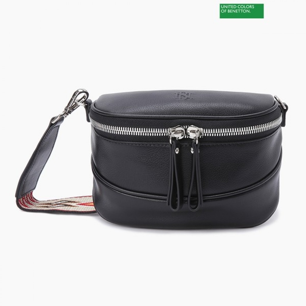 [ベネトン] ベネトンスモールジャカードストラップショルダーバッグBCBGA3511