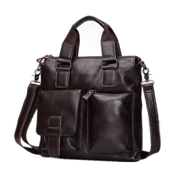 ショルダーバッグ ビジネス 牛革 斜め掛け 男女兼用 軽量 レザー 大きめ 2way 本革