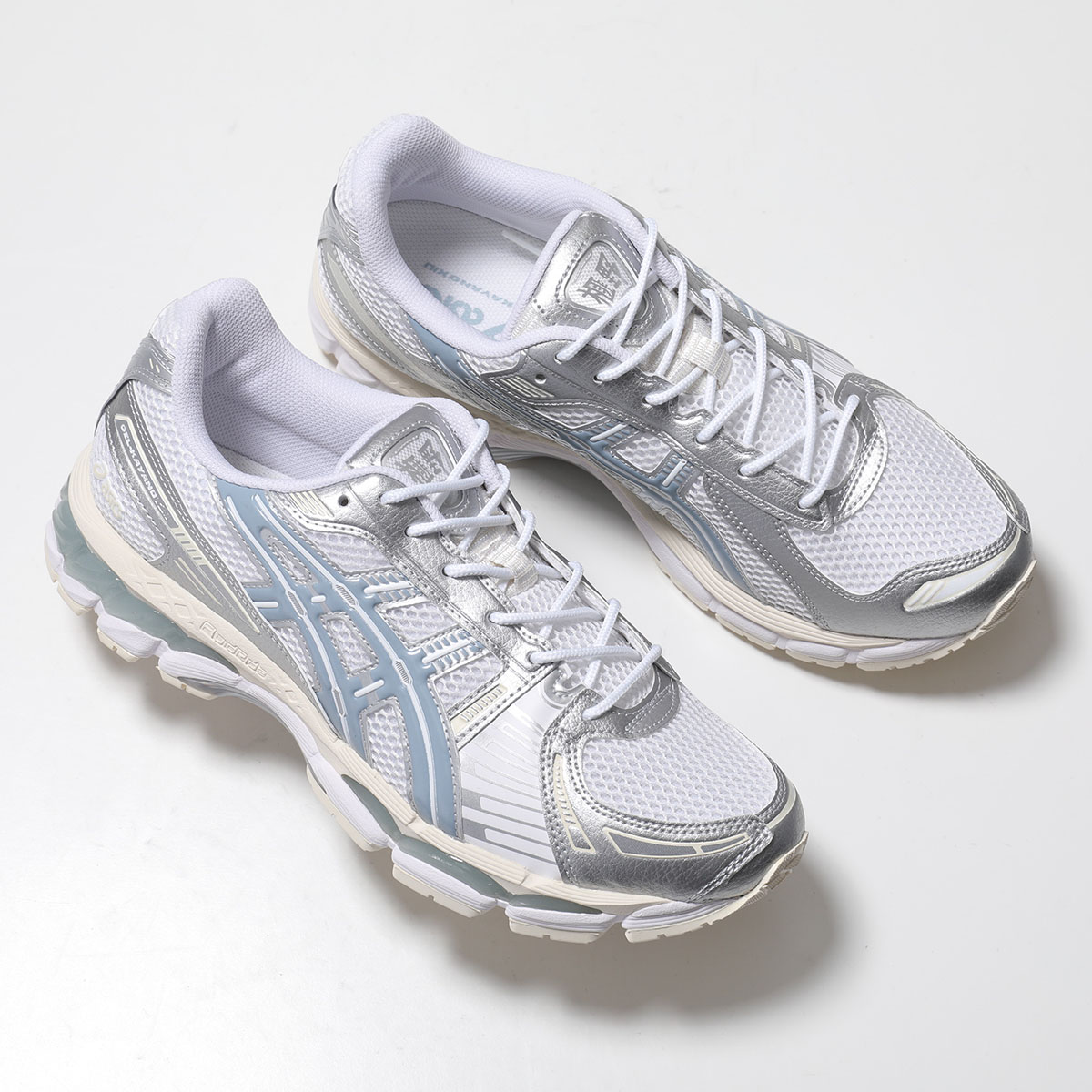 ASICS アシックス スニーカー GEL-KAYANO 12.1 ゲルカヤノ 1203A759-101 メンズ ローカット レースアップ 厚底 シューズ 靴 WhiteDolphinGrey