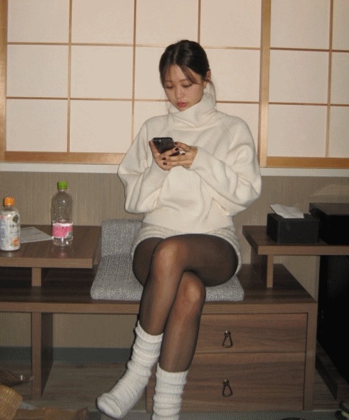 turtleneck knit [4color]