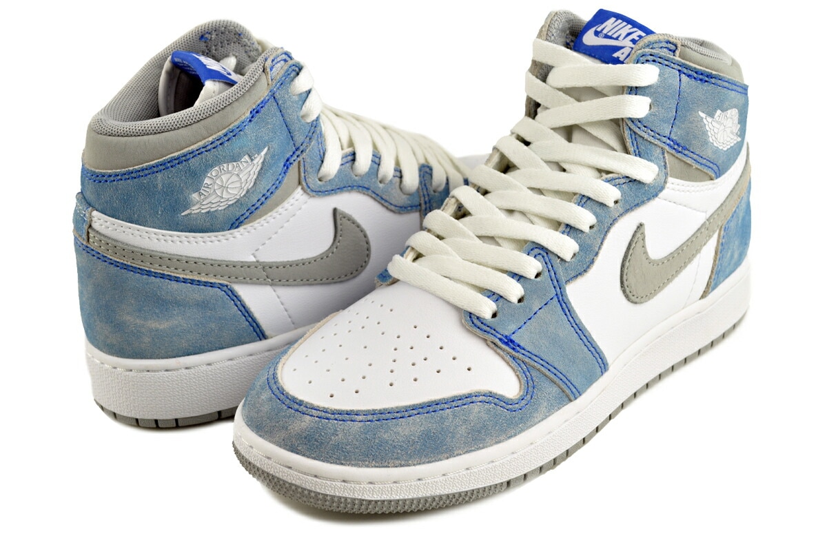 エアジョーダン 1 レトロ ハイ OG GS ハイパーロイヤル ホワイト 575441-402