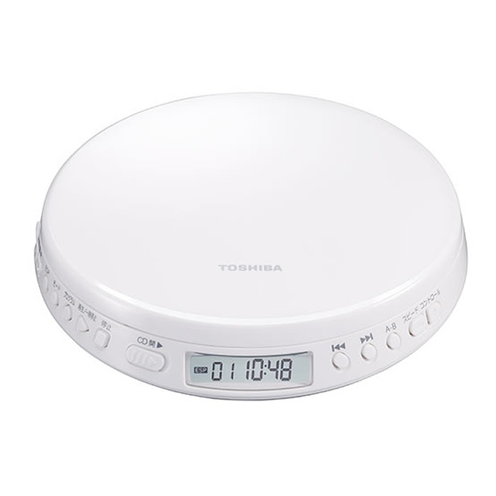 ポータブルCDプレーヤー TY-P10-W ホワイト