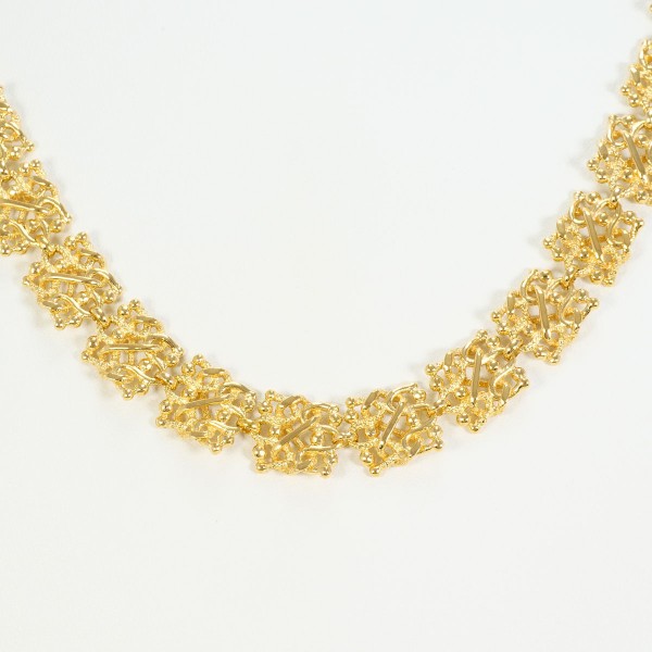 K18 18金 YG イエローゴールド ネックレス 約60cm ジュエリー 中古