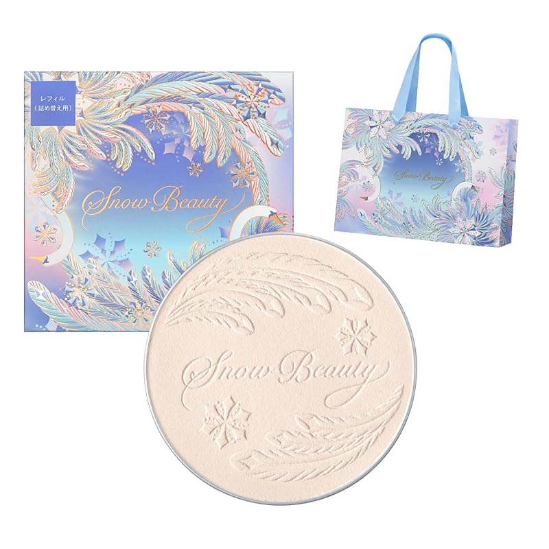 スノービューティー ブライトニング スキンケアパウダーA レフィル＋ショッパーつきセット フェイスパウダーレフィル25g＋ショッパー付き 医薬部外品フローラルアロマの香り美白・透明感・肌荒れ