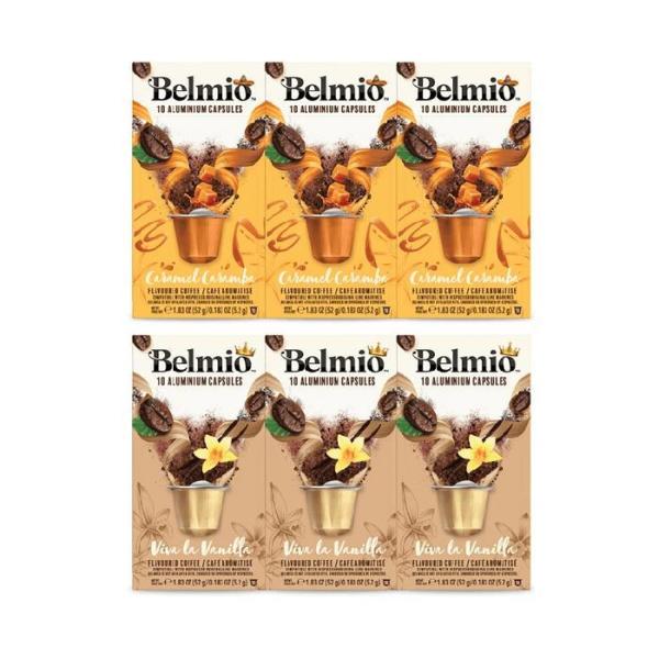 ベルミオ ベルミオ カプセルコーヒー フレーバー 60個入り(バニラ+キャラメル) 5,524円