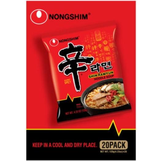 【倉庫直送】農心 辛ラーメン 20袋入 x 2個（合計40袋）セット　【割引商品】
