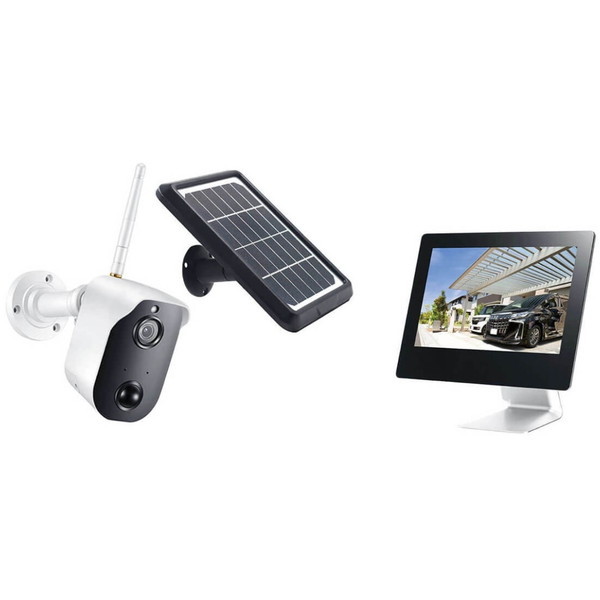 CAR-101 [ソーラーバッテリー無線カメラ&モニターセット] 37,240円