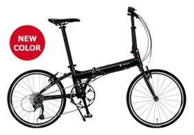 新発売の RENAULT 折りたたみ自転車 自転車 PLATINUM ブラック 8 MACH 折り畳み自転車