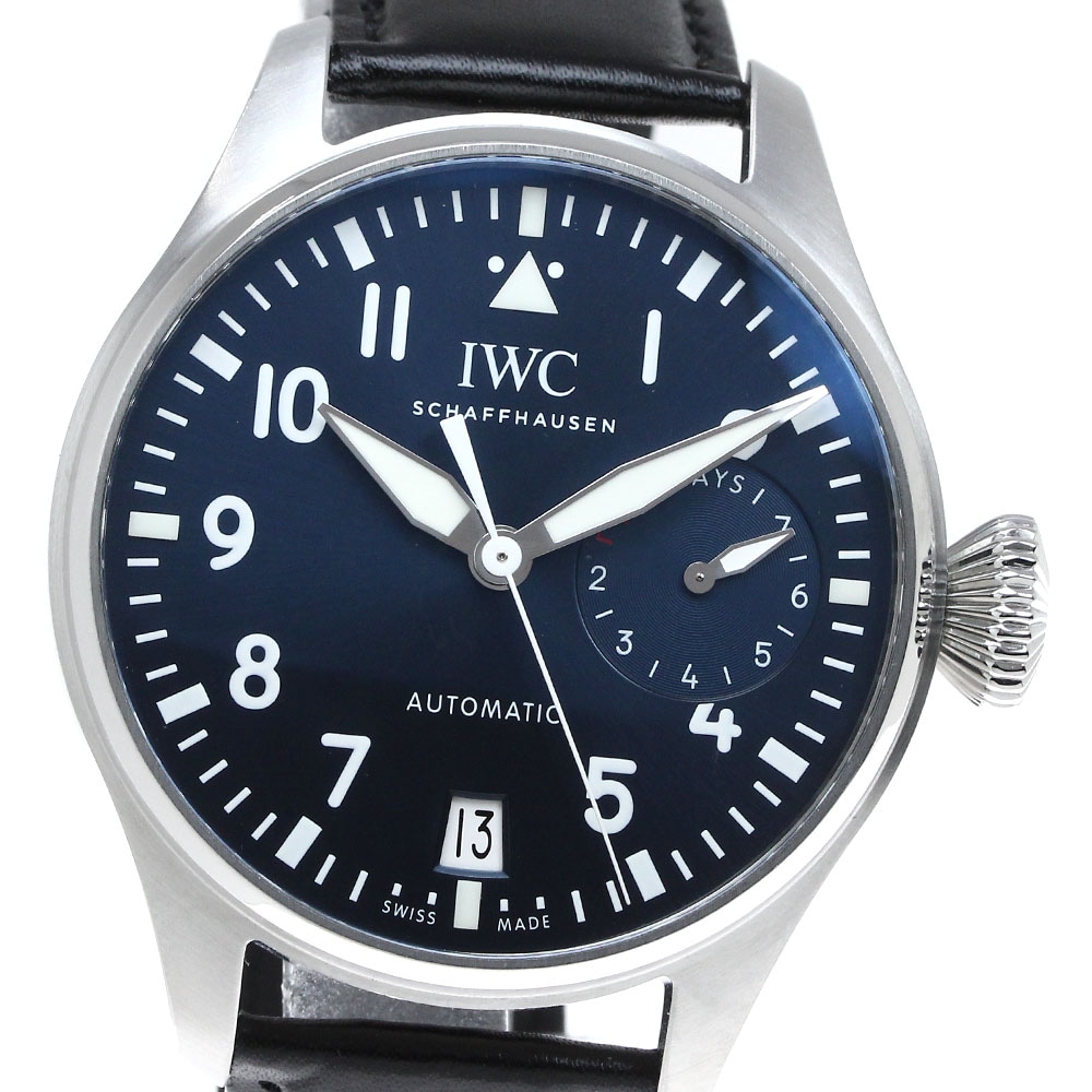 IWC SCHAFFHAUSEN IW501002 ビッグパイロットウォッチ プティ・プランス 7デイズ 自動巻き メンズ 良品 _816667【中古】