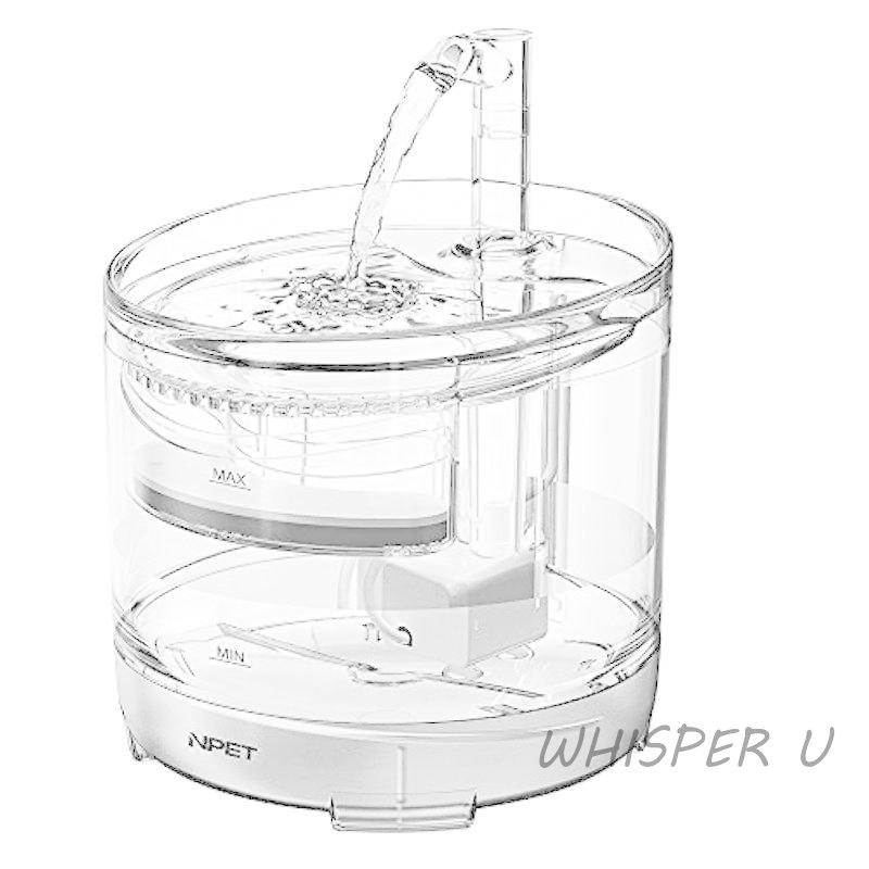 ペット自動給水器 蛇口式 1.5Ｌ 猫/中小犬用