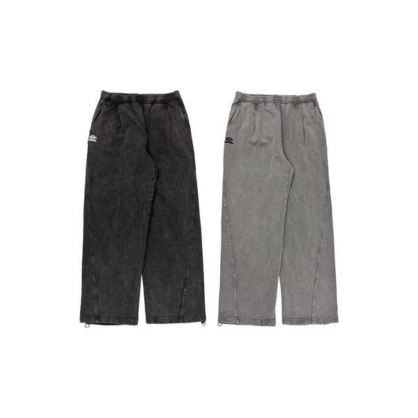HBL オムグレイ ビンテージ ワイド ジョガー 2WAY スウェット パンツ UR123CFP21_P416603101