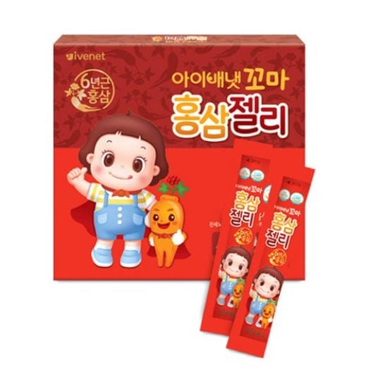 [アイベナット]子供の紅参ゼリー（15g）30個