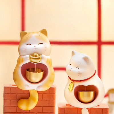 Qoo10] ドアチャイム 鈴 猫 ネコ 引き戸 ドア