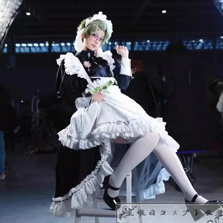 NU:カーニバル オリビン あめとムチおりびょん メイド服 コスプレ衣装 コスチューム ハロウィン 変装 仮装