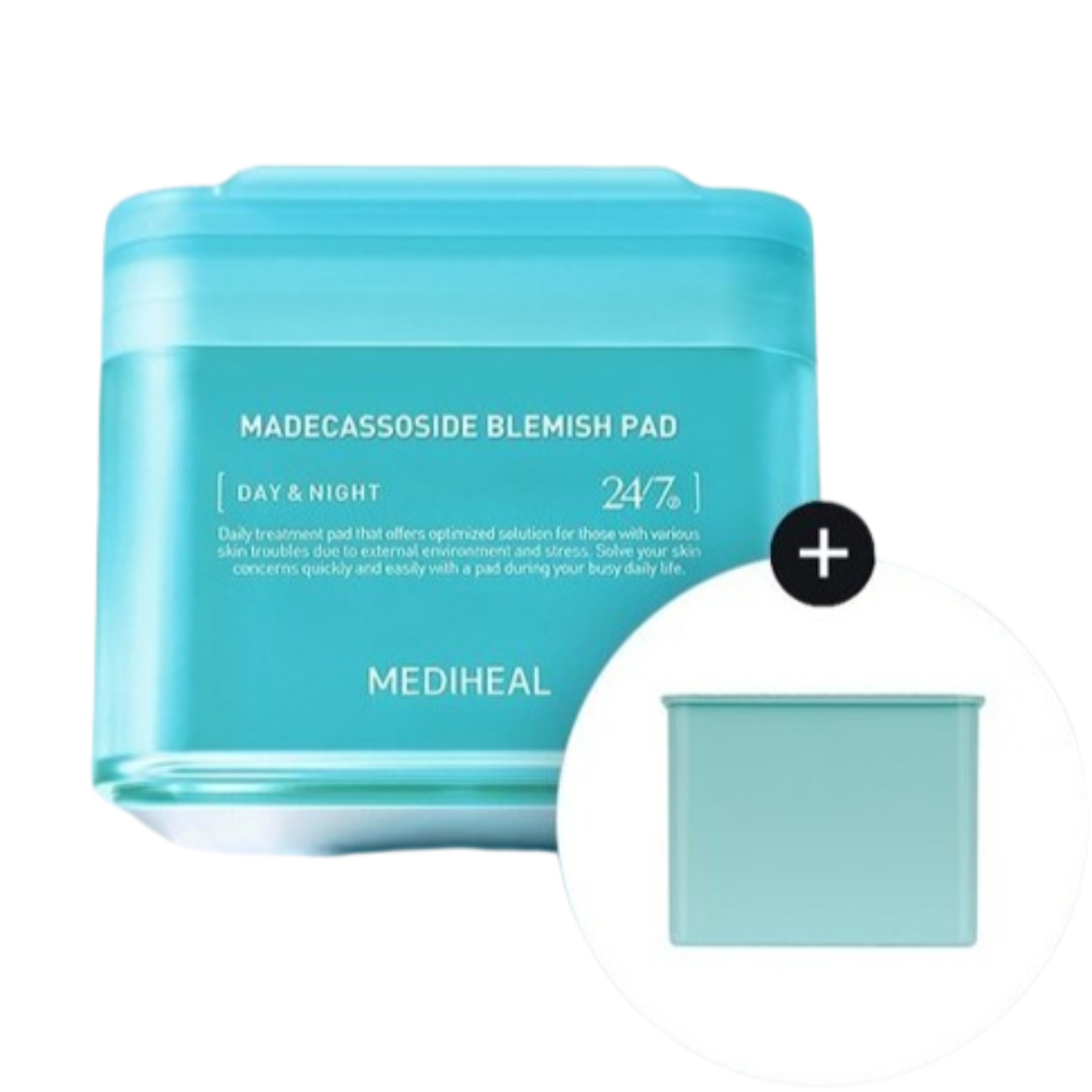 [本品100枚+詰め替え100枚]マデカソサイドスクエアトナーパッド/痕跡/陳情