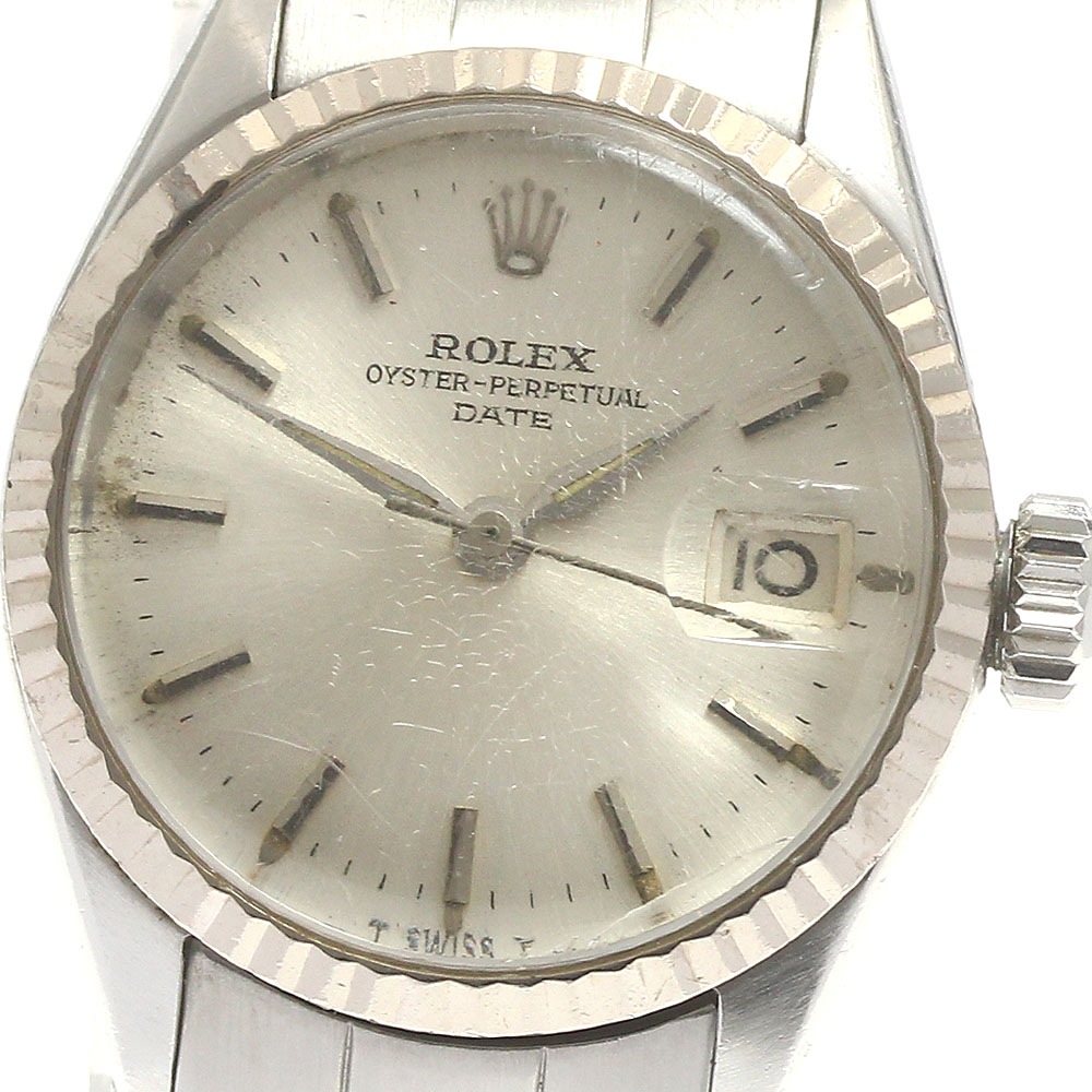 訳あり ロレックス ROLEX 6516 オイスター パーペチュアル デイト cal.1130 自動巻き レディース _868372【中古】