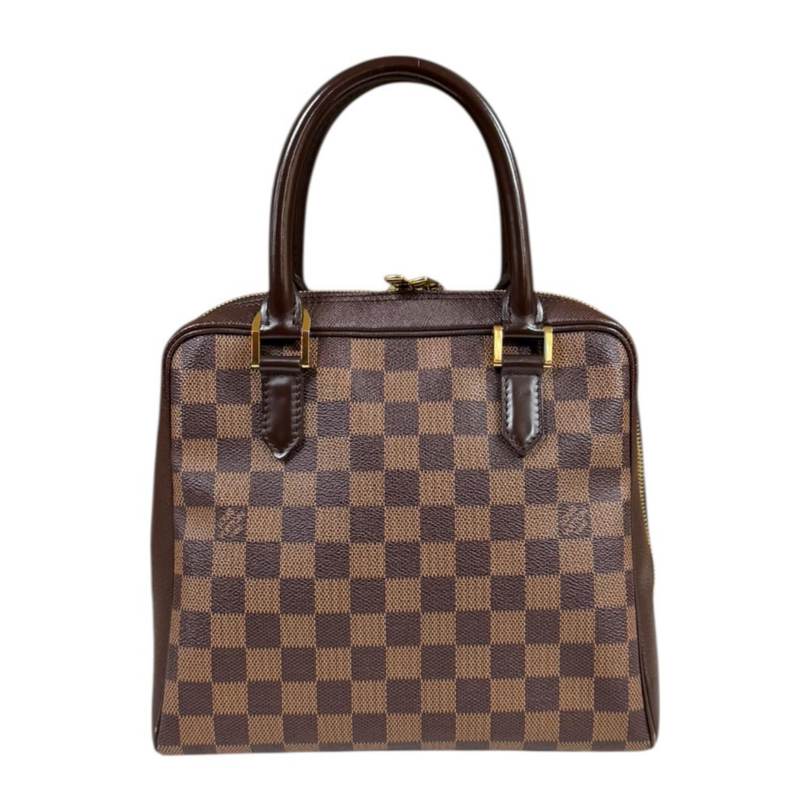 ルイヴィトン ブレラ ダミエ ハンドバッグ ダミエキャンバス N51150 ブラウン LOUIS VUITTON 中古