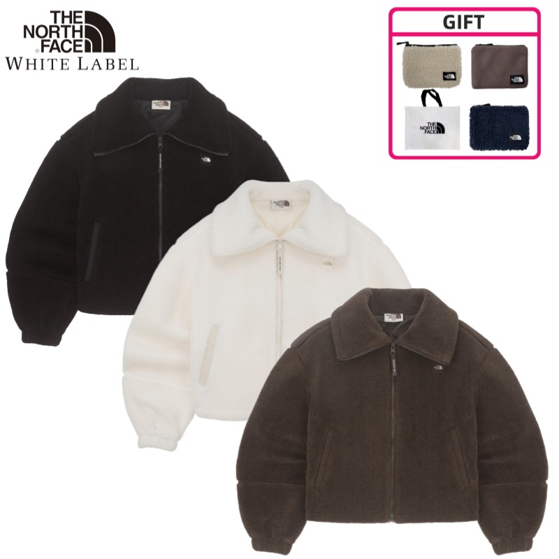 【ギフト付き】 WS PUFFY FLEECE JACKET ファーフリースジップアップジャンパー NJ4FQ80 「WHITE LABEL」