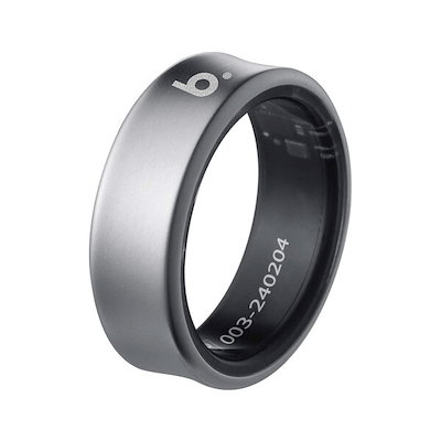 他サイト： スマートリング 8サイズ チタン サイズ計測キット付き B084TNSVRNG-SET マットシルバーの商品画像