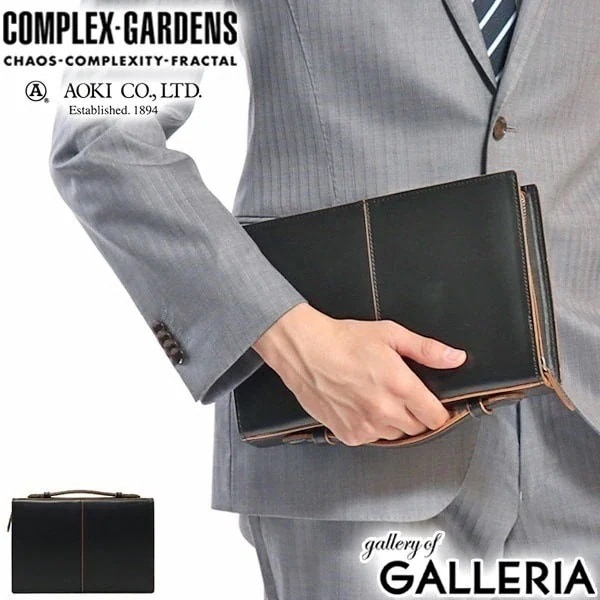 青木鞄 セカンドバッグ コンプレックスガーデンズ COMPLEX GARDENS 枯淡 クラッチバッグ 本革 レザー ビジネス メンズ 3709 21,087円
