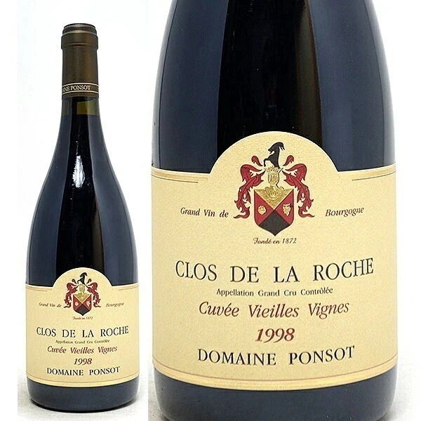 1998 クロ ド ラ ロシュ グラン クリュ キュヴェ ヴィエイユ ヴィーニュ 750ml ポンソ フランス 赤ワイン コク辛口 ワイン ^B0POCR98^