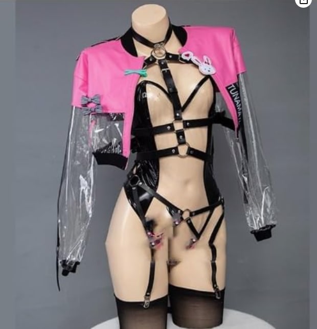 ハーネスクリアバニー コスプレ衣装