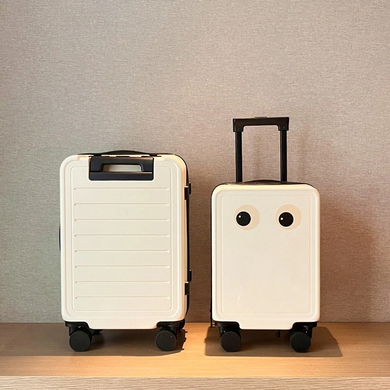 女性用高価値スーツケース 20インチ 小型軽量搭乗スーツケース サイレントホイール 学生用パスワードトロリーケース 男性用 24