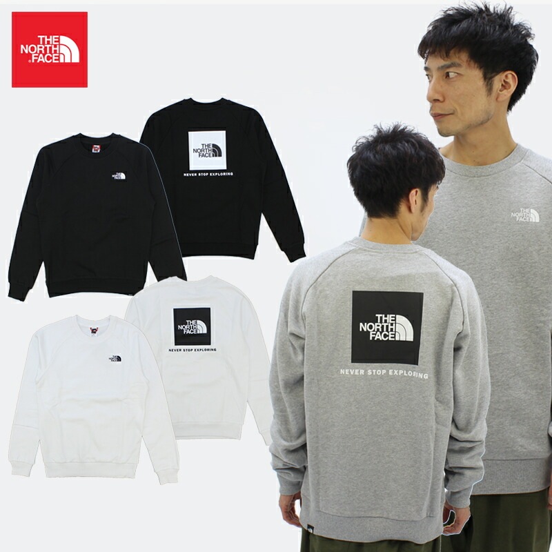 ノースフェイス Mens Raglan Redbox Crew クルーネック/スウェット/ 海外企画 [AA]