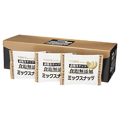 他サイト： 東洋ナッツ 素焼きミックスナッツ 小分け 個包装 3種配合 アーモンド カシューナッツ ピーナッツ 13g×25袋の商品画像