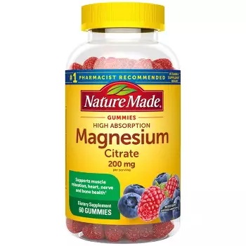 ネイチャーメイド High Absorption Magnesium Citrate 200mg Vitamin Gummies