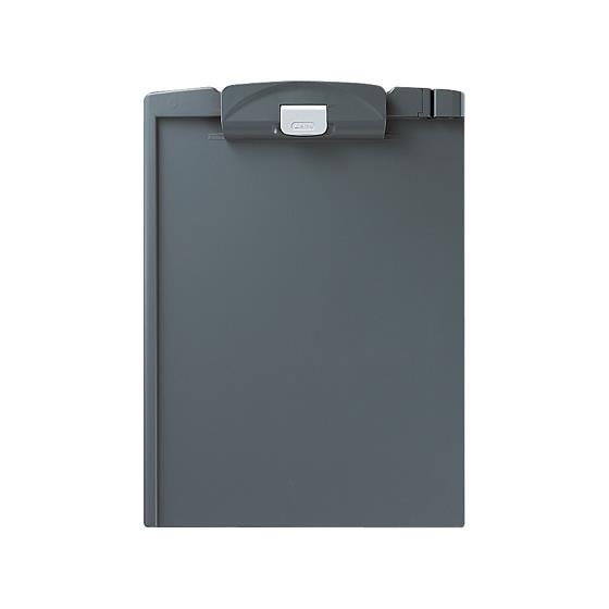 クリップボードH A4タテ 短辺とじダークグレー 10枚 コクヨ ﾖﾊ-H78DM