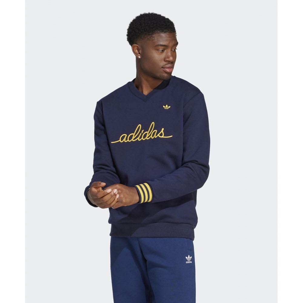 ADIDASスウェットシャツ - ネイビー/ IR7596