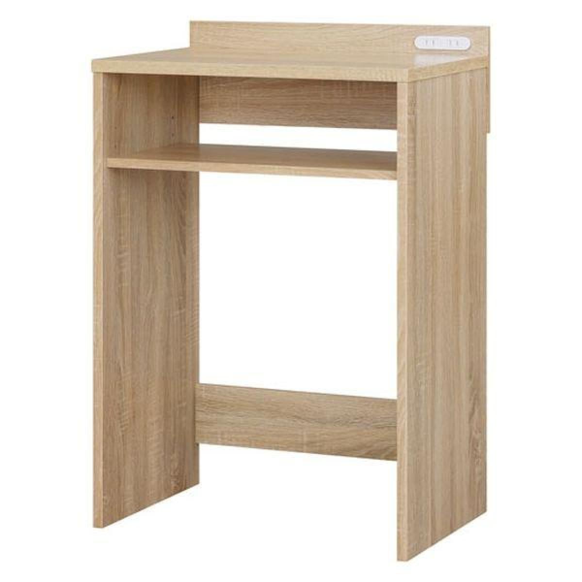 アイリスオーヤマ ゴミ箱上ラック GUR-590L ライトナチュラル ロータイプ　収納 ラック 省スペース キッチン レンジ台 コンセント付 6,745円