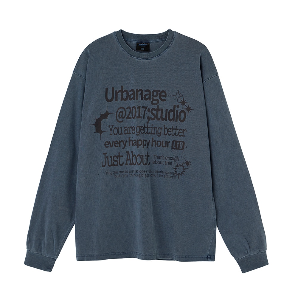 FLOW UBNA Oversized T-Shirt Burgundy